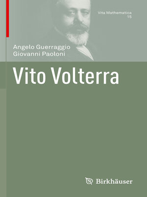 cover image of Vito Volterra